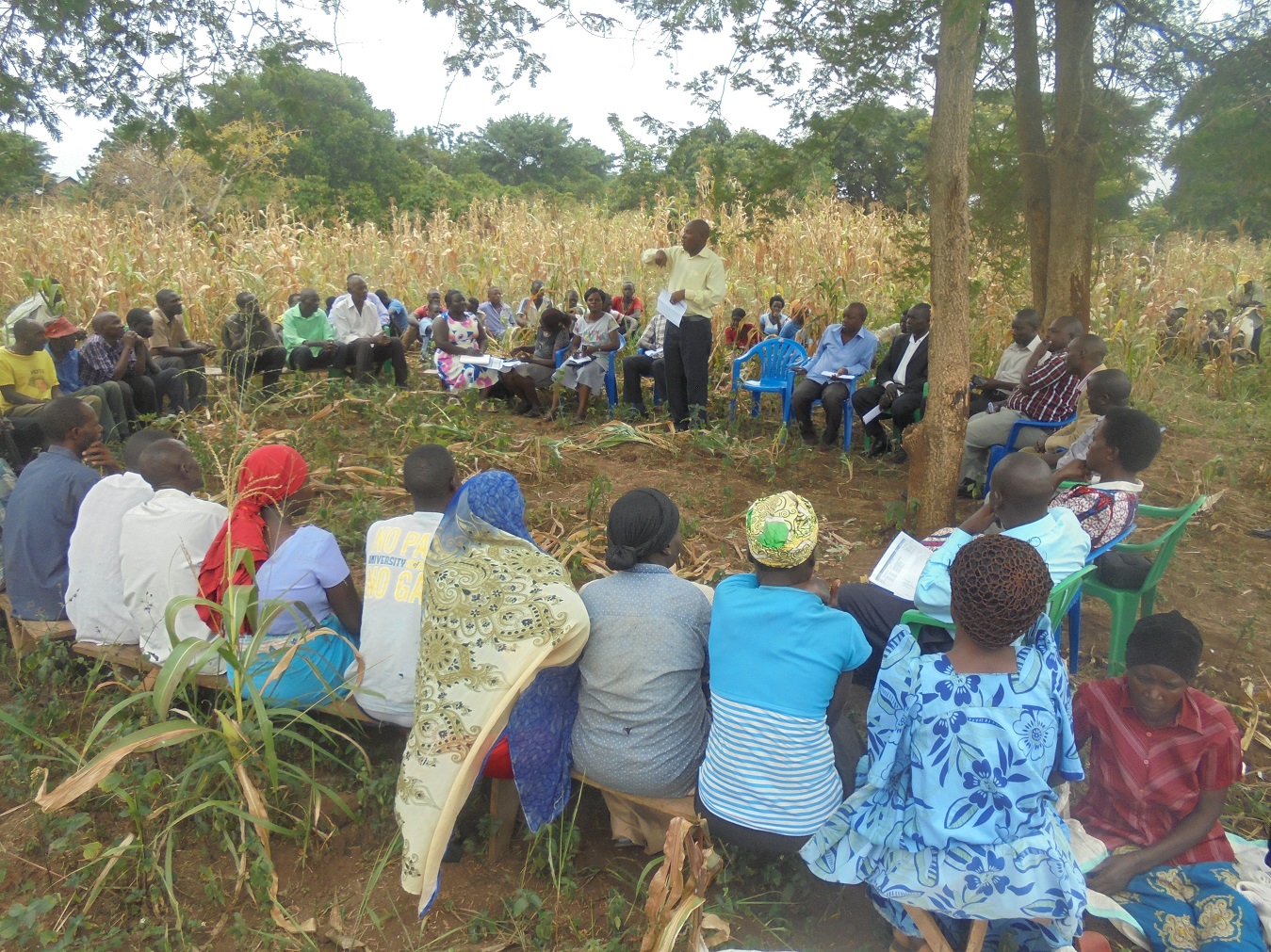 Community Meeting for Borehole Drilling